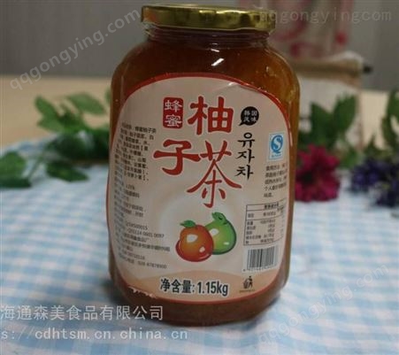柚子茶/韩式蜂蜜柚子茶 1.15kg*12瓶