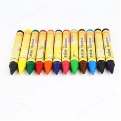 江苏德皇12只装彩色蜡笔  12只装彩色蜡笔厂家批发