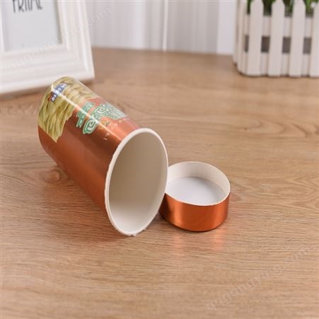 茶叶红酒礼品牛皮纸罐 圆筒食品包装纸筒定做 纸管纸罐包装定制