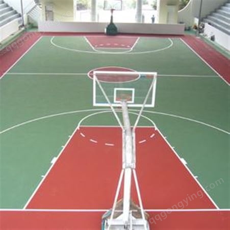 篮球场塑胶跑道 硅pu网球场 康达篮球场丙烯酸厂家 质优价廉