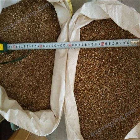 育苗基质 金黄色膨胀蛭石 保湿透气 可与肥料混合使用 农业种植