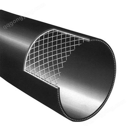 四川孔网钢带给水管厂家直供孔网钢带复合聚乙烯各种规格融信和