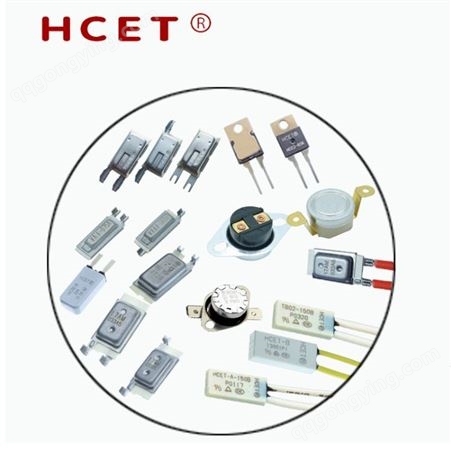 海川电子厂家供应 HCET电热毯温控开关 家用电器温度保护器加热垫