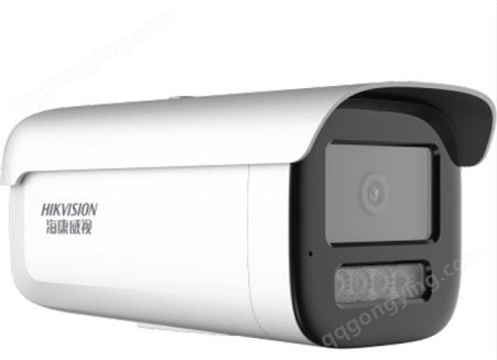 海康威视白光全彩200万PoE筒型网络摄像机DS-2CD3T26WDV3-L