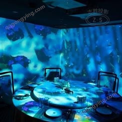 广州志胜全息餐厅 5D软装墙面投影 沉浸式百变主题定制设计 全息餐厅设备价格