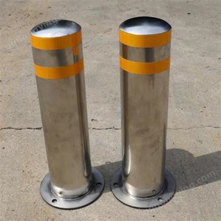 高亮反光交通隔离桩固定立柱钢管防撞柱警示柱