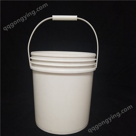 10L手提注塑圆桶 邦旭塑料 加厚圆形塑料桶 PP塑料乳胶桶