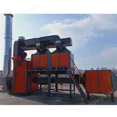 催化燃烧设备厂家定制 天津废气处理成套设备 沁瑞源定制