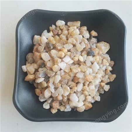 元晶矿产品厂家直供 粗砂 细砂染色彩砂 石英砂量大优惠