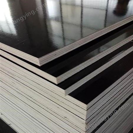 冠宇木业 厂家批发 建筑用清水覆膜板 胶合板 高层用建筑模板