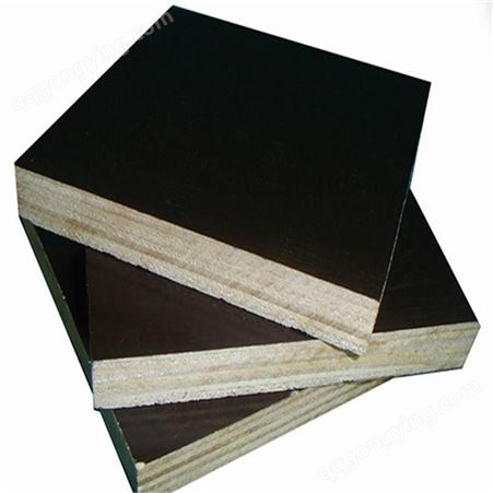 厂家非标定制 黑色覆膜板 建筑黑色覆膜板 胶合板 清水建筑模板 批发