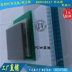 广东固邦 pc阳光板 温室大棚 耐高低温板 阳光房