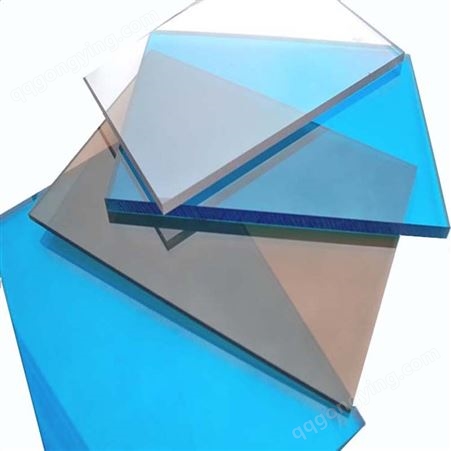 楼顶遮阳棚 别墅窗棚 雨棚PC耐力板 屋顶防晒防紫外线板  优质价格