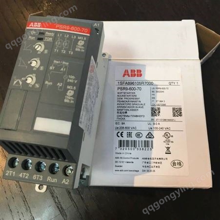 ABB软起动器PSR系列PSR37-600-70全新货款