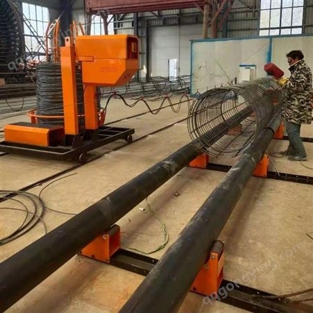 安徽巢湖钢筋笼成型机钢筋笼加工设备参数