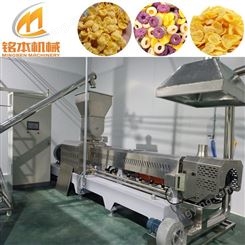 山东铭本谷物脆片加工设备水果麦片生产线提供技术配方
