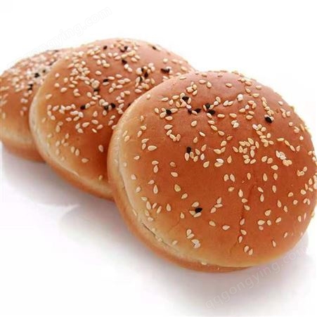 汉堡胚 商用家用早餐汉堡半成品速食整箱食材 汉堡面包胚80克