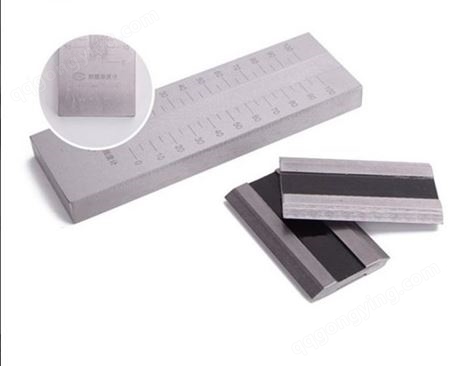 QXD不锈钢刮板细度计单槽双槽细度板国标QXD刮板0-25-50-100um