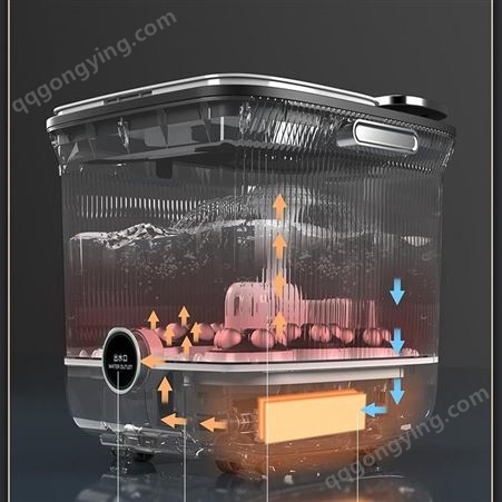 控制板/芯片开发设计/全自动恒温加热按摩足浴盆泡脚桶