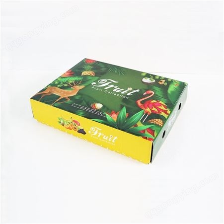 水果礼盒定制手提苹果奇异果包装盒子定做天地盖瓦楞纸盒印刷工厂