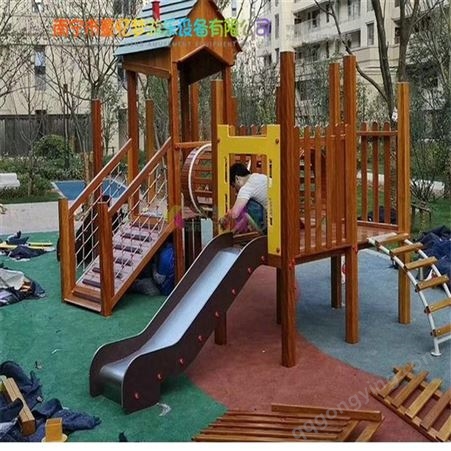 广西滑梯游乐设备 定制幼儿园景区小区组合滑梯游乐设备