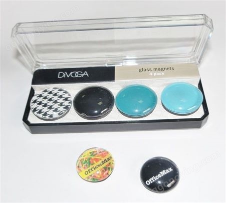 效越旅游纪念品礼品磁性冰箱贴文创产品水晶玻璃磁贴套装礼盒