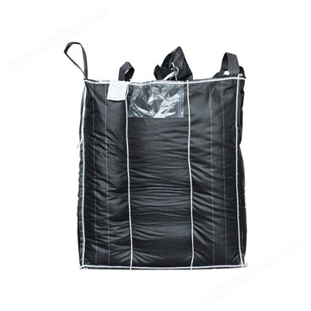 聚丙烯材质集装袋吨包大吨位防滑透水性好炭黑袋活性炭吨包
