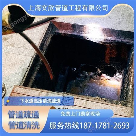 上海奉贤区排水管道清淤排水管道疏通下水道养护
