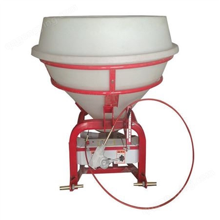 拖拉机后置带搅拌撒播机 塑料桶撒肥机 颗粒肥撒播机器 可定制