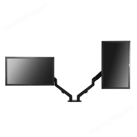 鑫辰盛 双屏显示器支架 显示屏机械臂 适用于工控多屏信息台 支持开模定制