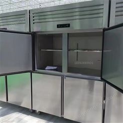 四门冰箱冷藏冷冻六门冰柜不锈钢层架全钢全铜展示柜饮料柜