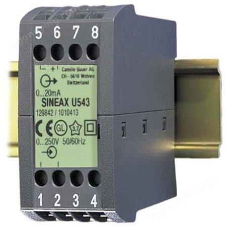 单功能电压变送器SINEAX U543变送器 高压电压变送器 智能电压变送器