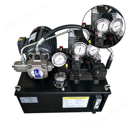 OS100L液压泵站 OS-3HP+VP30-FL 智能温控液压系统 节能液压系统 液压泵站