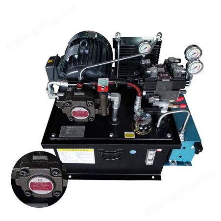 OS60L液压泵站 液压动力站 液压系统 OS60-2HP-VP20+FL 组合机床液压系统