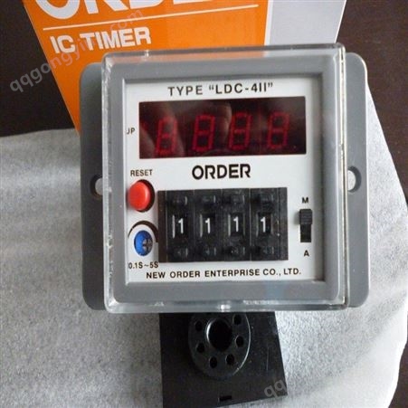 代理 中国台湾ORDER欧德 控制器LTT-ND  6Sx30s 220V  计时器 计数器