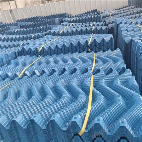 上海冷却塔PVC填料方填料PVC填料批发S波填料