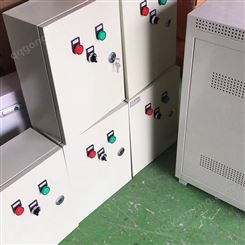 武汉定做组装维修电机启动箱 PLC水泵控制柜 配电箱 配电柜 电控箱