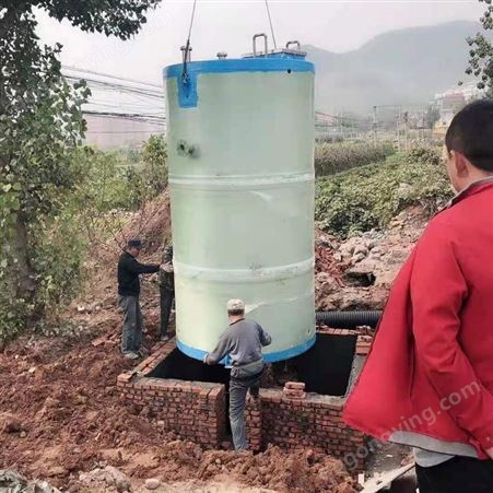 生活箱泵 地埋式消防一体化污水雨水提升泵站 可定制-河北华启