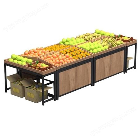 定做水果展柜 果蔬货柜 水果店货架生产厂家 杭州坚塔货架