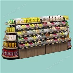 杭州可调节透明盒零食店货架