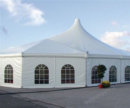俊铭篷房户外大型篷房 锥顶组合活动篷房 可重复利用