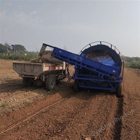 新疆大型农田捡石机   自动装车戈壁滩捡石机 wzj