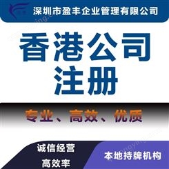 郑州国内注册香港分公司收费强的香港公司注册 盈丰企业