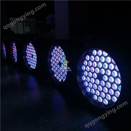 厂家 54颗LED铸铝帕灯 防水声控灯 舞台背景柔光灯