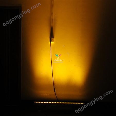 灵跃光电专业生产户外防水18颗六合一室外LED全彩洗墙灯户外亮化灯光