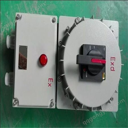 BDZ52-A12D12 48A塑壳微端防爆断路器 分和开关控制箱 控制开关箱