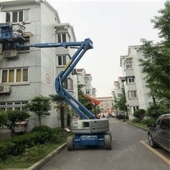 上海升降机租赁 高空作业车租赁 三节折臂 20米曲臂高空车