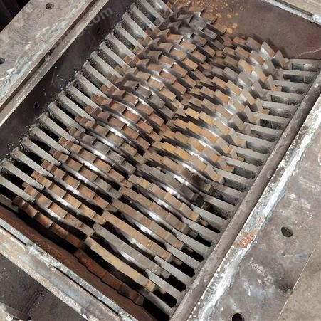 废钢破碎设备生产线 废铝破碎机器 PVC塑料撕碎机设备*