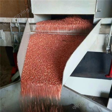 干粉铜米机生产视频 家电线剥皮打铜米机  小型破碎铜线机