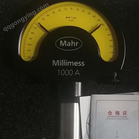 mahr德国马尔 机械比较仪Millimess 1000 A大表盘机械比较仪±120μm